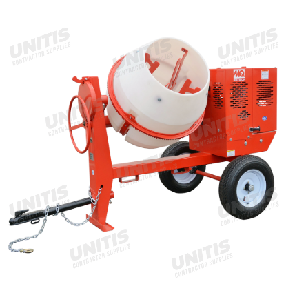 Multiquip Poly-Drum Concrete Mixer - 9 cu ft - Kohler CH395 Engine