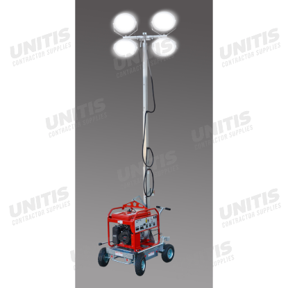 Multiquip GLOBUG 4-Spot LED Light Cart