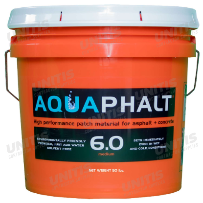 Aquaphalt 6.0 - Cold Patch Asphalt Repair - 3.5 Gallon Bucket / 50 lb