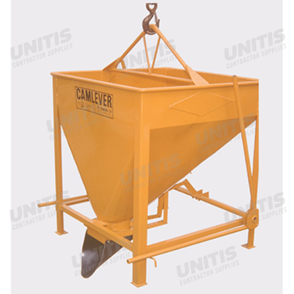 Camlever 3/4 Yard Square Beam Concrete Hopper