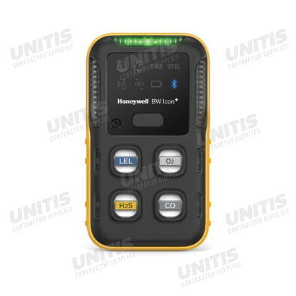 BW by Honeywell Icon+ Multi-Gas Detector - %LEL (IR) / O2 / H2S / CO - Yellow