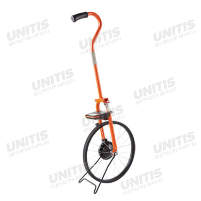 Keson Electronic Metal Professional Measuring Wheel with Spoked Wheel 4' Orange