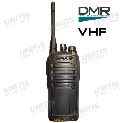 Klein Electronics VHF Blackbox GO Digital Analog Two-Way Radio 136-174 MHz 5W
