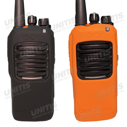 Klein Electronics RadioGrips Silicone Case for GO Digital Analog Two-Way Radio Black