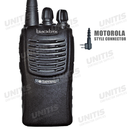 Klein Electronics Blackbox+ UHF Radio with Motorola Connector 430-470 MHz 4W 16-Channel IP54