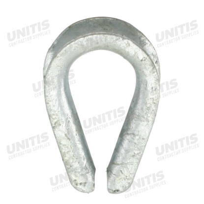 Heavy Duty Wire Rope Thimble - HDG - 1/4
