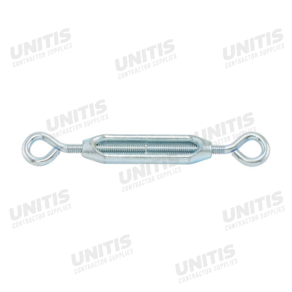 Drop Forged Turnbuckle with Eye and Eye Ends - 1/4 x 4 - 8-1/4" Closed