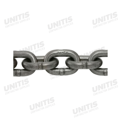 High Test Chain - Grade 40 - Bright Polish - 3/8 - 75'/Pail