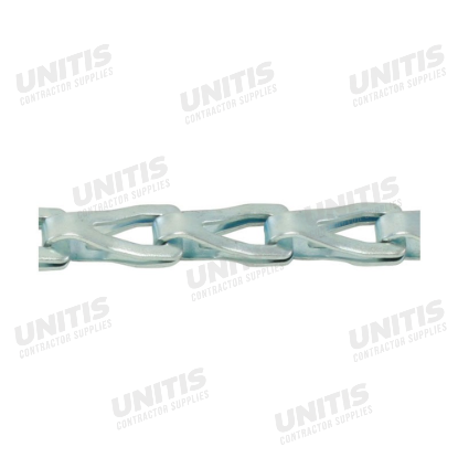 Steel Sash Chain - Zinc Finish - 35 - 100'/Reel