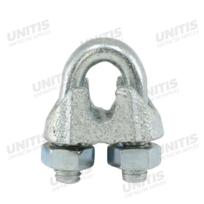 Wire Rope Clip - Zinc - 3/8