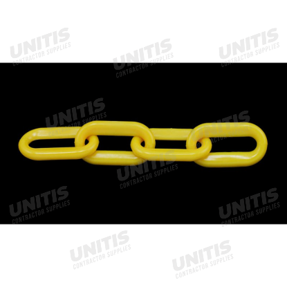 Plastic Chain in a Bag - Yellow - 50 Ft/bag