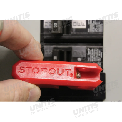 STOPOUT Low-Profile Circuit Breaker Lockout