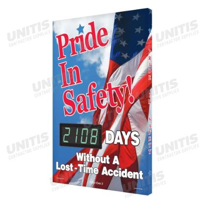 Electronic Safety Scoreboard: Pride in Safety __days Without a Lost Time Accident