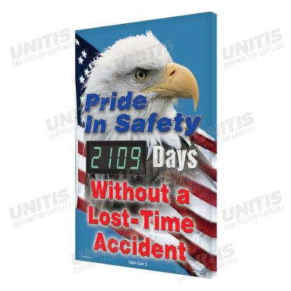 Electronic Safety Scoreboard: Pride in Safety - _days Without a Lost Time Accident