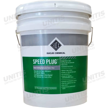 Euclid Speed Plug Fast Setting Hydraulic Cement - 50 lb Pail