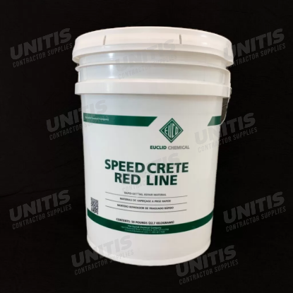 Euclid Speed Crete Red Line Rapid Setting Repair Mortar - 50 lb Pail