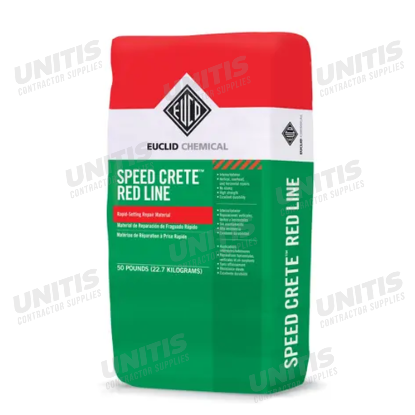 Euclid Speed Crete Red Line Rapid Setting Repair Mortar - 50 lb Bag