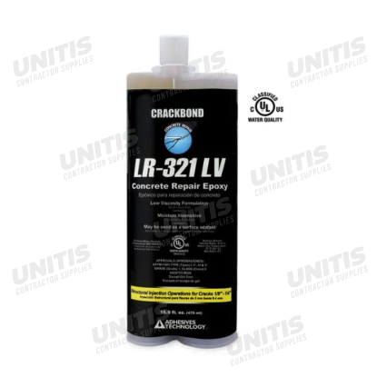 Adhesives Technology CRACKBOND LR-321 LV Low Viscosity Epoxy - 15.9 fl oz Cartridge