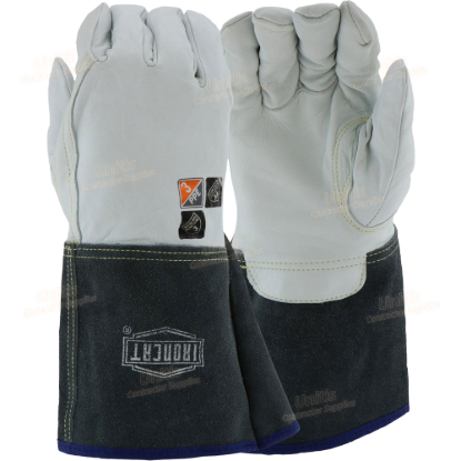 Ironcat AR Premium Kidskin Leather TIG Welder's Glove with Para-Aramid Cut Lining and Kevlar Stitchi