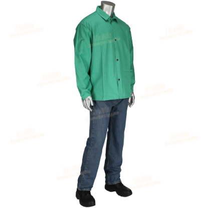 Ironcat Economy FR Treated 100% Cotton Welder Jacket - 30" - M