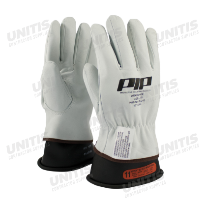 PIP Top Grain Goatskin Leather Protector for Novax Drivers Style Glove - Size 12 (Per Pair)