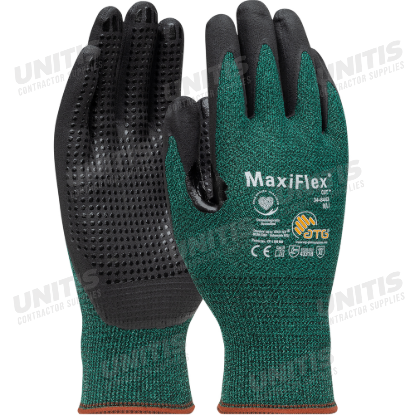 ATG MaxiFlex Cut Green Glove - Cut Level A2 - 2XL (12 Pack)