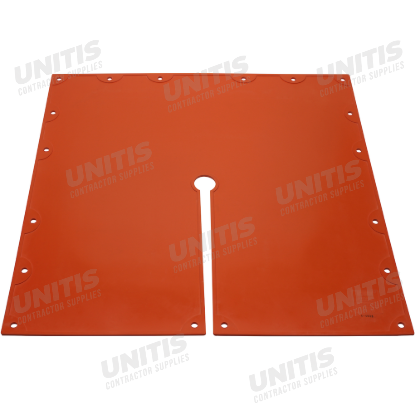 Novax Rubber Insulating Blanket Class 4 Orange 36x36" 0.080" Thick