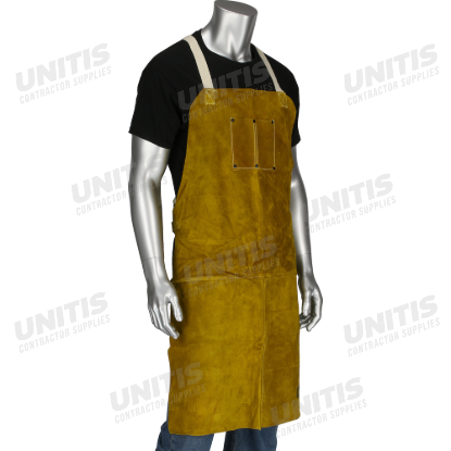 Ironcat Split Leather Welding Apron - 36"