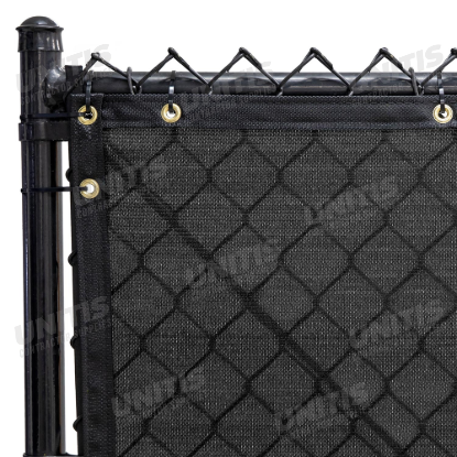 Wind Screen / Privacy Fence for Chain Link Fence 7'8" x 50' Black