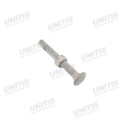 Carriage Bolt for Temporary Fence - 3/8" x 2-1/4"