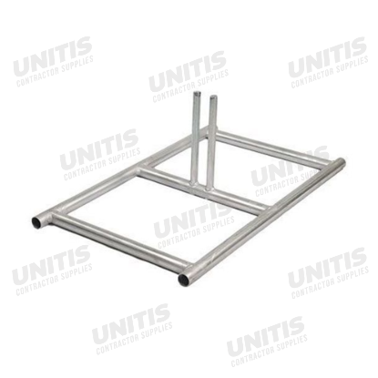 Temporary Fence Stand - 1-3/8" Bent Frame with Pipe Stubs