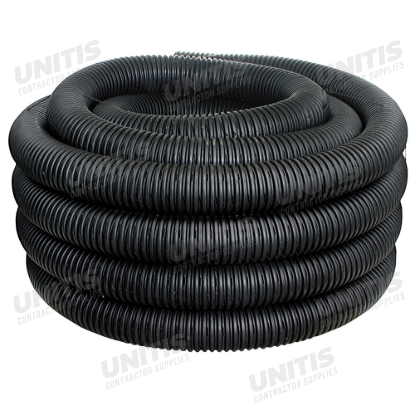 ADS 6" x 100' Single Wall Solid Highway Drain Pipe - priced per foot