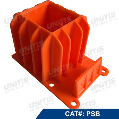 Plastic Safety Guard Rail Base (12 pcs/box)