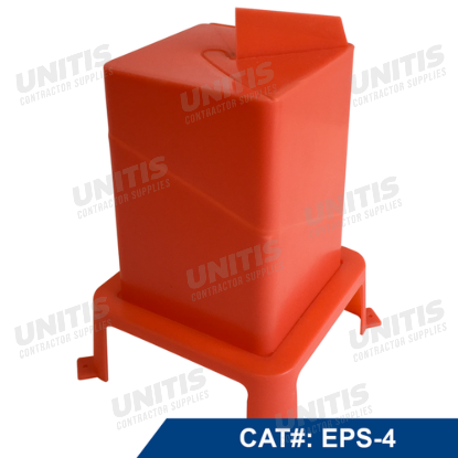 Econ-O-Post Square Hole Form 4" Opening (20 pcs/carton)