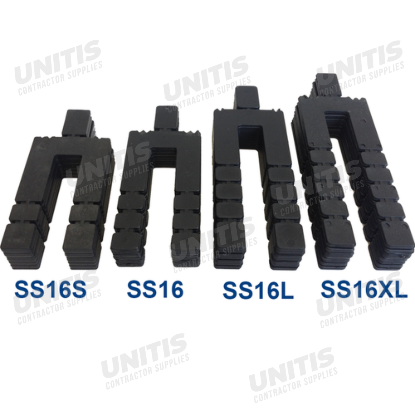 Econ-O-Shim Stack Shim 3-1/2" x 1-15/16" x 1/16" (1000 stacks/carton)