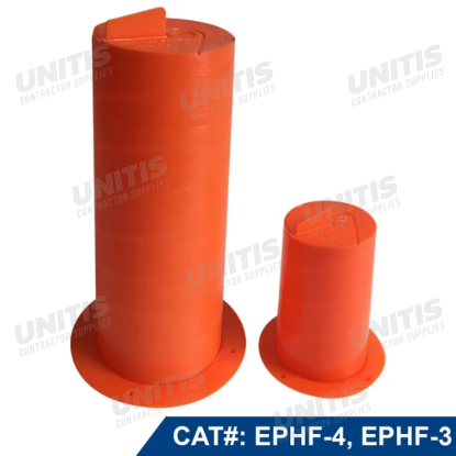 Econ-O-Post Hole Form 3" Dia x 6" High (25 pcs/carton)