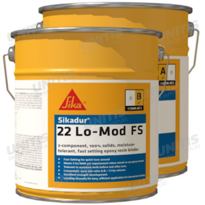 Sikadur 22, Lo Mod FS (Fast Set) - Low modulus fast setting overlay epoxy