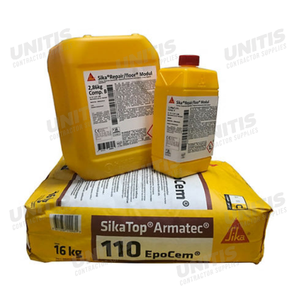 Sika Armatec 110 EpoCem - Breathable, long pot life bonding agent and anti-corrosion coating