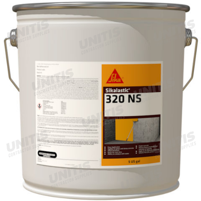 Sikalastic 320 NS - One component, non-sag, bitumen modified waterproofing membrane