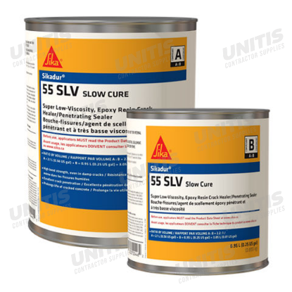 Sikadur 55 SLV - Super Low Viscosity Epoxy Resin Crack Healer/Sealer - 3 Gallon Unit