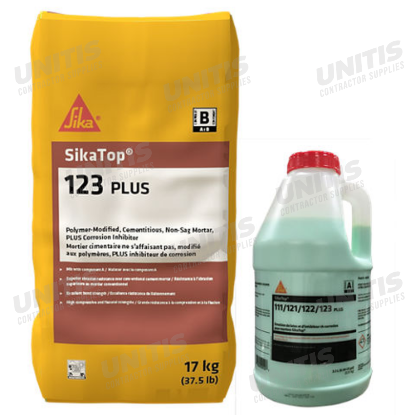 SikaTop 123 Plus - 2-component, anti-corrosion, repair mortar