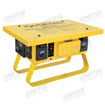 Voltec 3 GFCI Temporary Power Box with Locking Receptacles