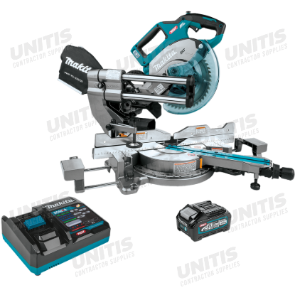 Makita 40V max XGT Brushless 8-1/2" Dual-Bevel Sliding Compound Miter Saw Kit w/1 x 4.0Ah Battery