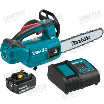 Makita 18V LXT Brushless 10" Top Handle Chain Saw Kit w/1 x 4.0Ah Battery