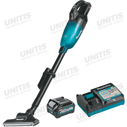 Makita 40V max XGT Brushless 4-Speed HEPA Filter Compact Stick Vacuum Kit w/1 x 2.5Ah Battery