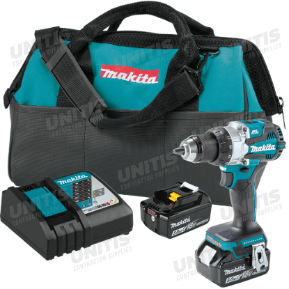 Makita 18V LXT Brushless 1/2" Driver-Drill Kit w/5.0Ah Battery