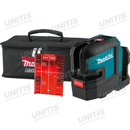 Makita 12V max CXT Self-Leveling Cross-Line Red Laser - Tool Only