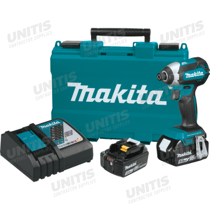 Makita 18V LXT Brushless Impact Driver Kit w/5.0Ah Battery