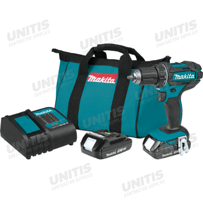 Makita 18V LXT Compact 1/2" Driver-Drill Kit w/1.5Ah Battery