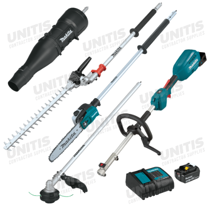 Makita 18V LXT Brushless Couple Shaft Power Head Kit w/1 x 4.0Ah Battery